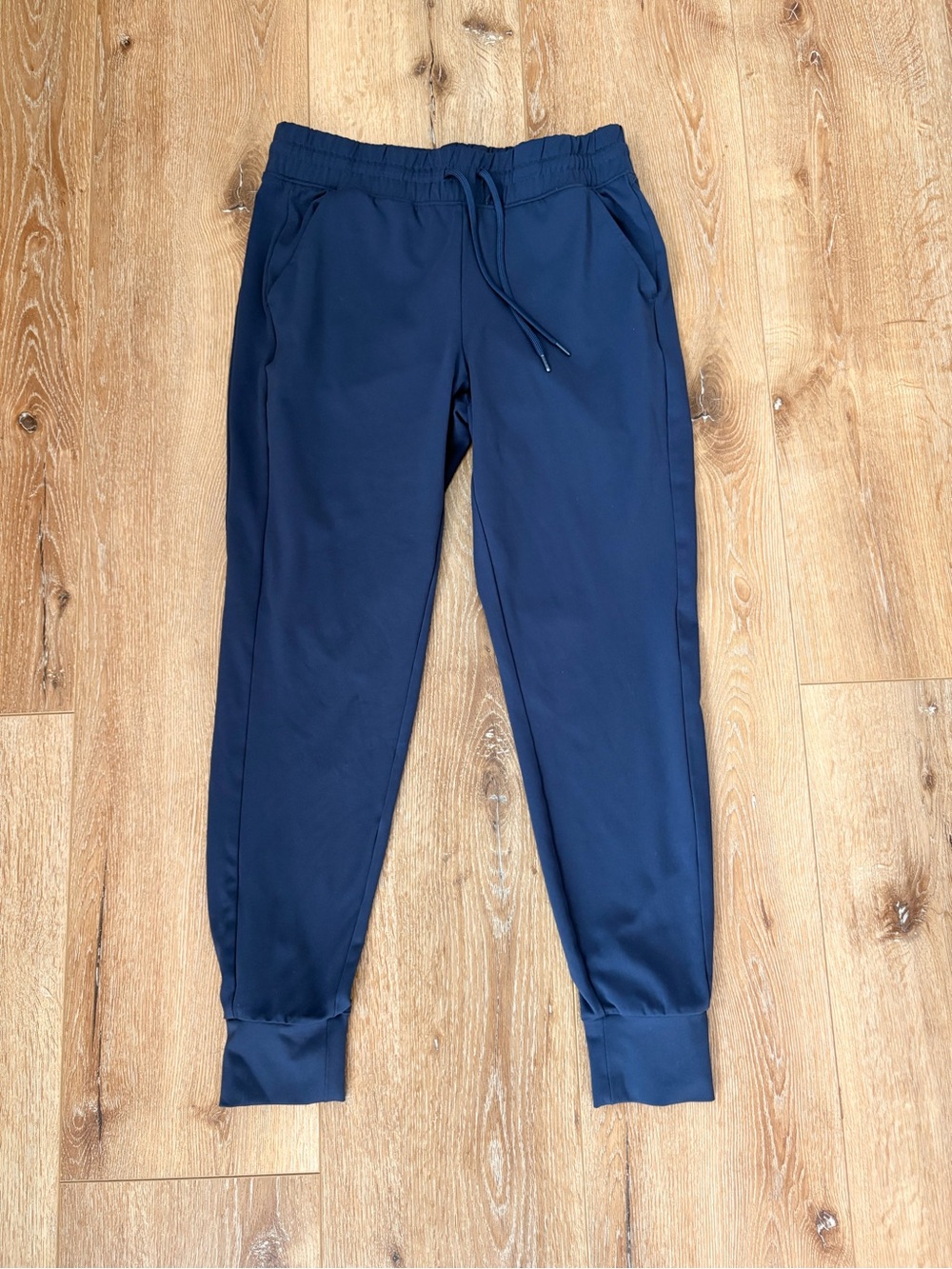 Navy Drawstring Jogger Pants